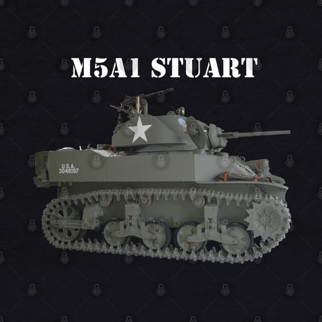M5A1 Stuart white_txt by Toadman's Tank Pictures Shop